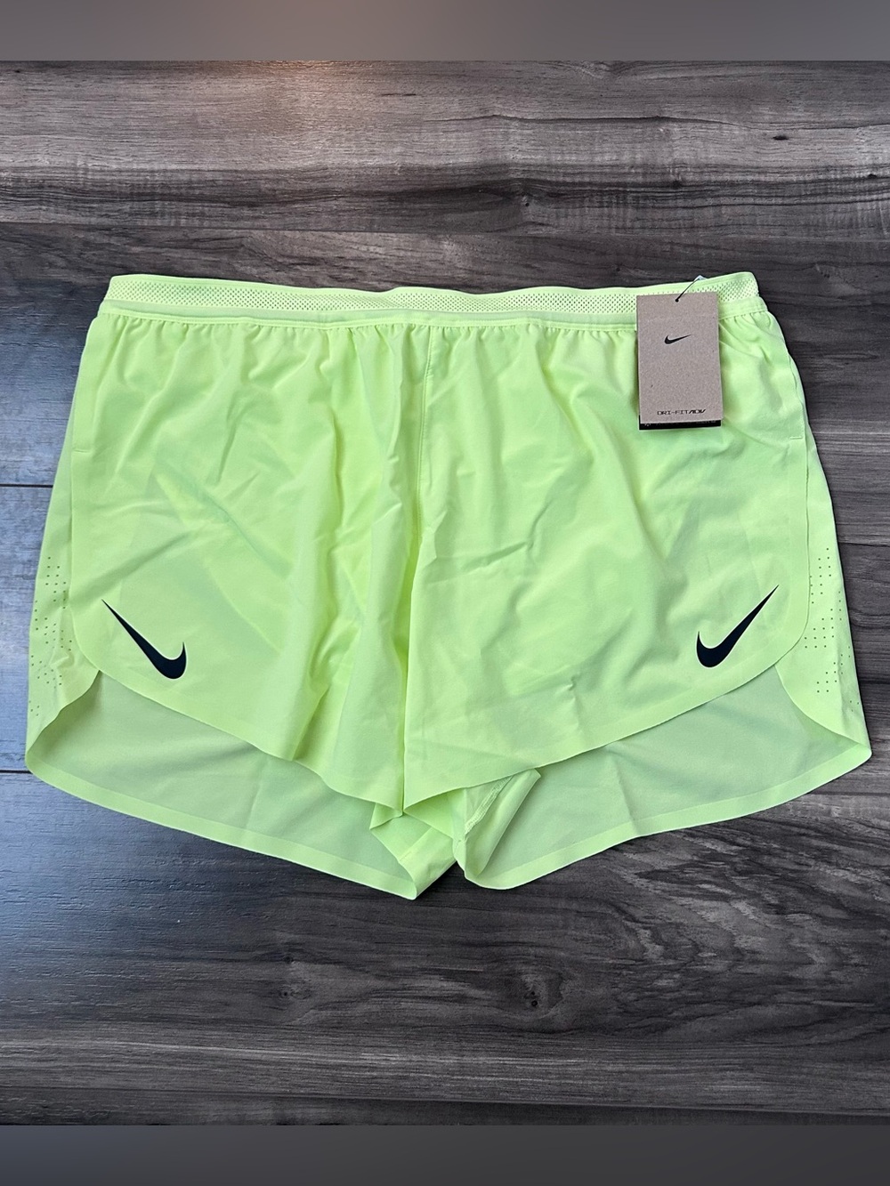 Nike Dri-FIT ADV AeroSwift Mens 2XL XXL 4" Brief-Lined Running Shorts FN3352-736
